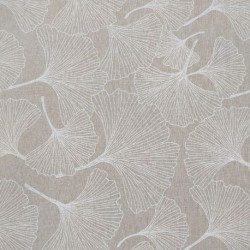 Tissu Coton Imprimé Gerda Fond Coloris Lin