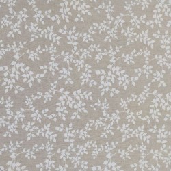 Tissu Coton Imprimé Ilania Fond Coloris Lin