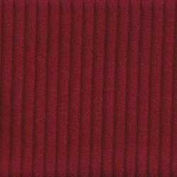 Tissu Velours Côtelé Huggy Lie de Vin