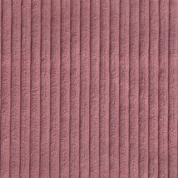 Tissu Velours Côtelé Huggy Bois de Rose