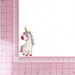 Ecusson licorne - Debout