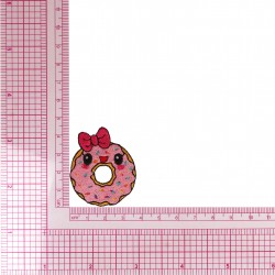 Ecusson fun food - Donut