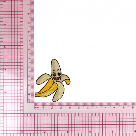 Ecusson fun food - Banane
