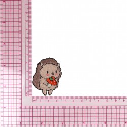 Ecusson petits animaux mignons - Herisson