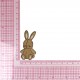 Ecusson petits animaux mignons - Lapin