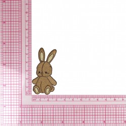 Ecusson petits animaux mignons - Lapin