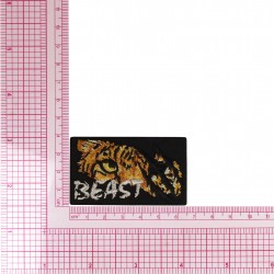 Ecusson regard d'animaux - Beast