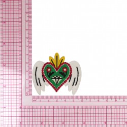 Ecusson style mexique - Ailes