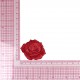 Ecusson rose - Rouge