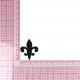 Ecusson ancre - Noir