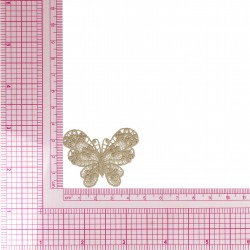 Ecusson papillon dentelle - Lin