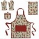 Tissu Jacquard Spiller Casse Noisette Lurex Or 