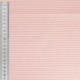 Tissu Chemise Coton lin Fine Rayure Rose 
