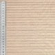 Tissu Chemise Coton lin Fine Rayure Beige 