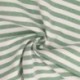 Tissu Chemise Coton lin Grande Rayure Vert