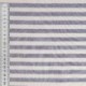Tissu Chemise Coton lin Grande Rayure Bleu