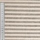 Tissu Chemise Coton lin Grande Rayure Gris 
