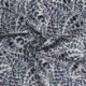 Tissu Popeline de Coton Impression Digitale Plume