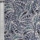 Tissu Popeline de Coton Impression Digitale Plume
