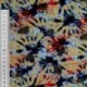 Tissu Viscose Impression Digitale Tie and Dye Jaune