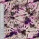 Tissu Viscose Impression Digitale Tie and Dye Violet