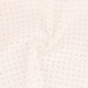 Tissu Broderie Anglaise Coton Lutosa Blanc