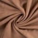 Tissu Suédine Double Sherpa Uni Camel