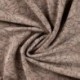 Tissu Velours Côtelé Imprimé Fleurs Taupe