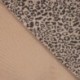 Tissu Velours Côtelé Imprimé Léopard Camel 