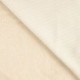 Tissu Velours Côtelé Matelassé Fausse Fourrure Sable