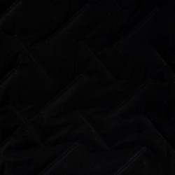 Tissu Matelassé Deperlant Noir 