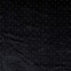 Tissu Velours Lisse Noir Avec Strass