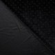 Tissu Velours Lisse Noir Avec Strass