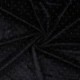 Tissu Velours Lisse Noir Avec Strass