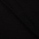 Tissu Jersey de Viscose Uni Noir 