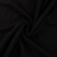 Tissu Jersey de Viscose Uni Noir 