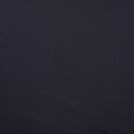 Tissu Jersey de Viscose Piqué Bleu Marine