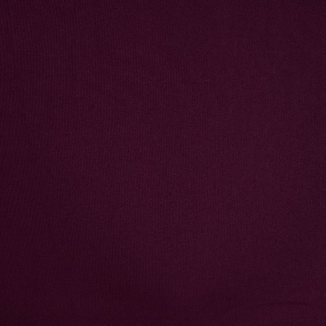 Tissu Jersey de Viscose Piqué Bordeaux