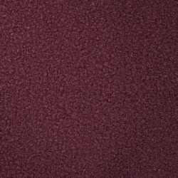 Tissu Boucle Maxi Bordeaux 