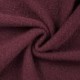 Tissu Boucle Maxi Bordeaux 