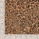 Tissu Velours Côtelé Imprimé Léopard Camel 