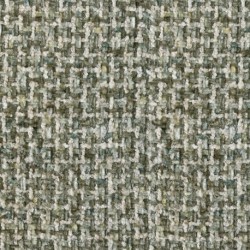 Tissu Tweedy Chenillé Effet Tweed Jade