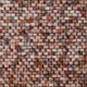 Tissu Sacha Chenillé Degradé Terracotta