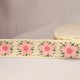 Galon crochet fleurs Ecru