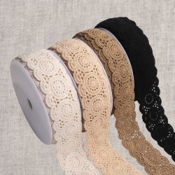 Galon crochet style macramé