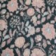 Tissu Blockprint Imprimé Tampons Mains Matelassé Double Face Vert sapin