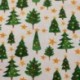 Tissu Coton Imprimé Solveig Blanc 