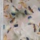 Tissu Popeline de Viscose Imprimée Motif Floral Délicat