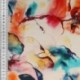 Tissu Popeline de Viscose Imprimée Motif Pastel