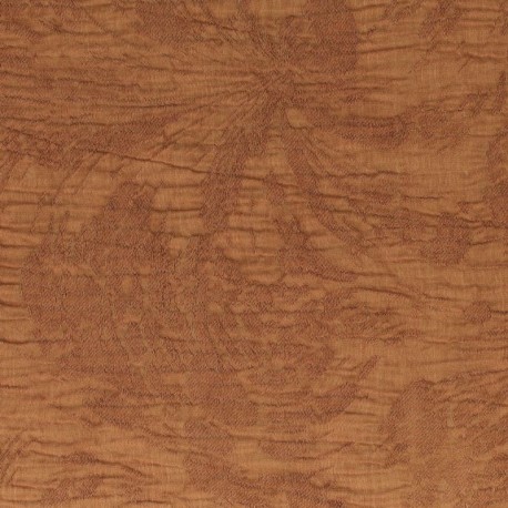 Tissu Jacquard Chocolat 